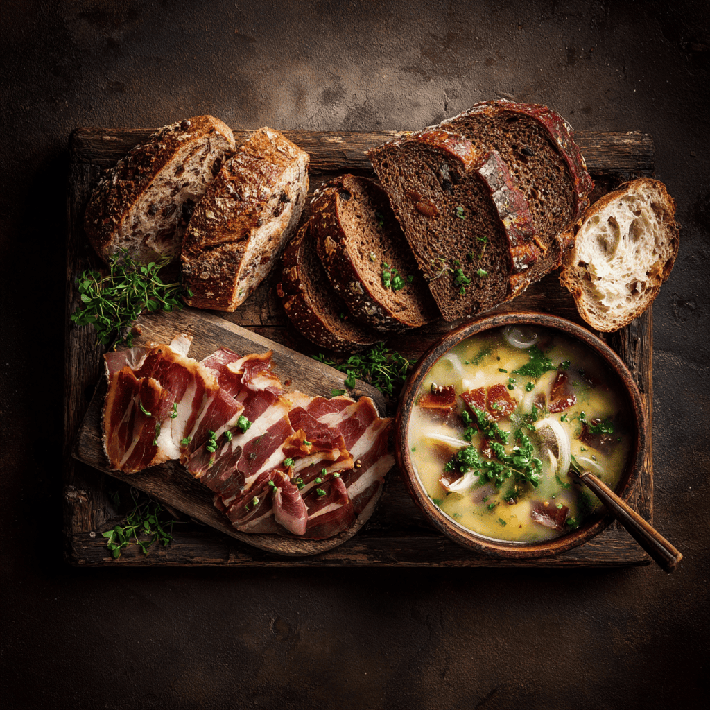 Herzhafte Brotzeit  – Genusswelt Hütte